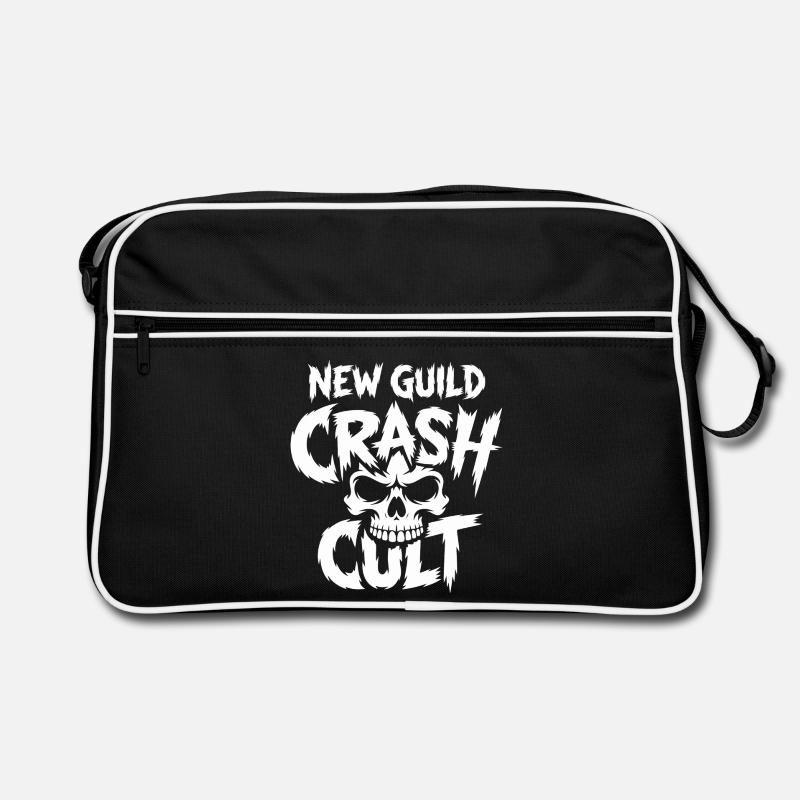 New Guild Crash Cut Skull Retro Bag