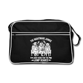 Jump Scares Sofa Trio Effrayant - Sac Retro - noir/blanc - Devant