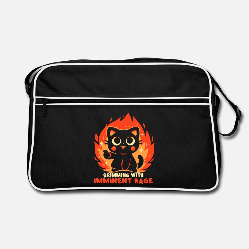 Débordant d’une rage imminente Sac Retro