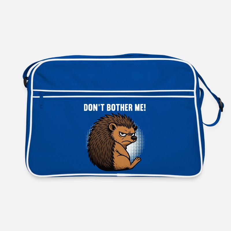 Don't Bother Me Hedgehog Hedgehog Lover Hedgehog Stinger Retro Bag