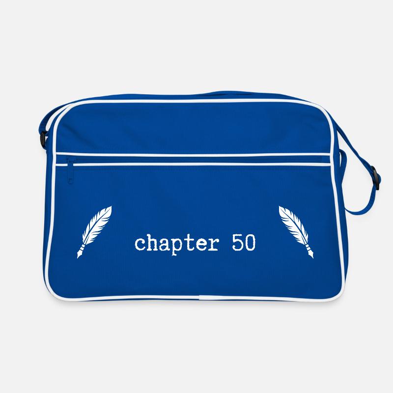 chapter 50 Geburtstag Retro Tasche