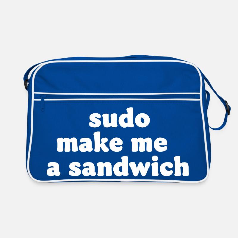 Sudo Commando Meme Sandwich Retro Bag