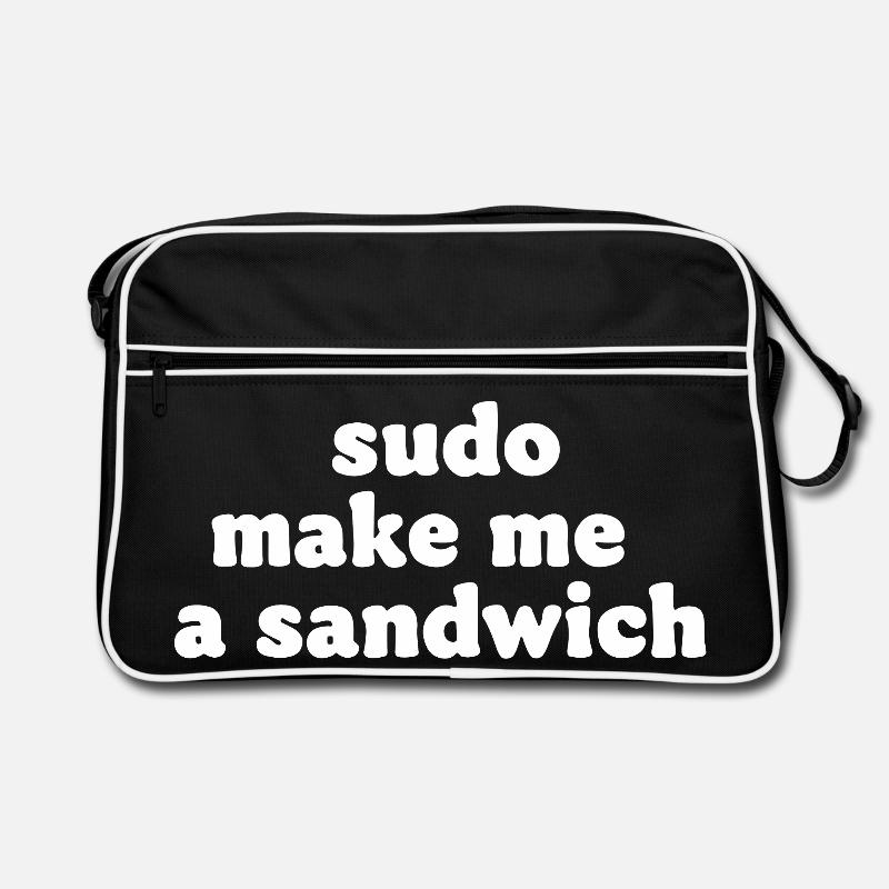 Sudo Commando Meme Sandwich Retro Bag