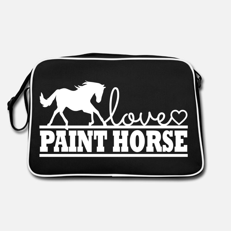 Cheval de peinture cheval Sac Retro