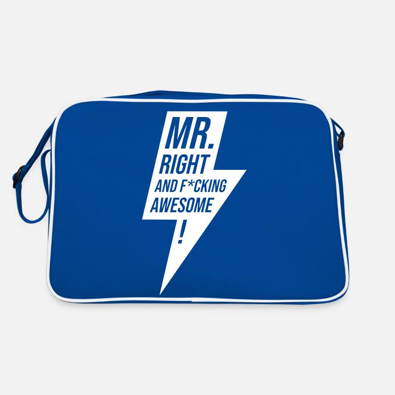 Mr Right Retro Tasche