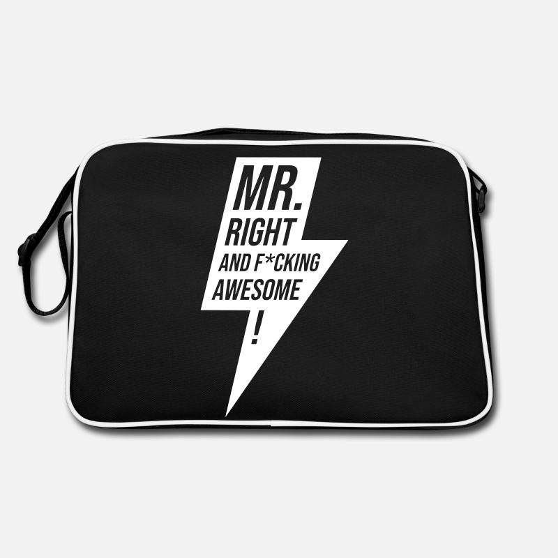 Mr Right Retro Bag