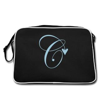 Monogramme C Vigne Coeur - Sac Retro - noir/blanc - Dos