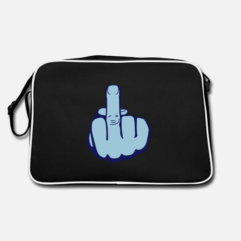 Finger Männer Retro Tasche