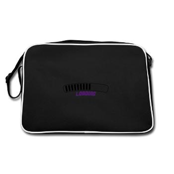 chargement - Sac Retro - noir/blanc - Dos