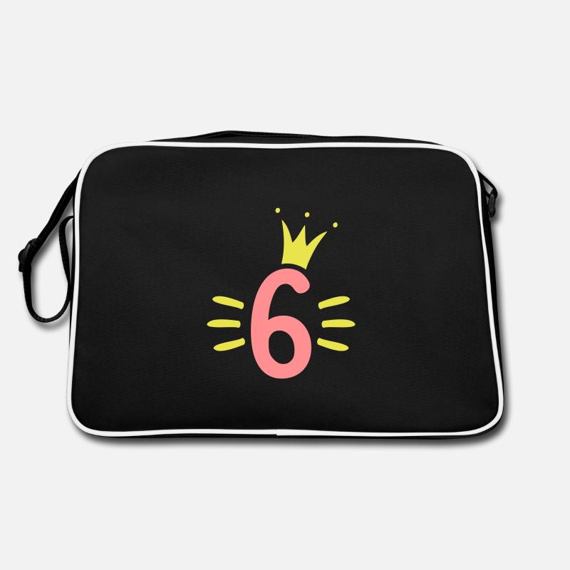 Couronne du 6e anniversaire Sac Retro
