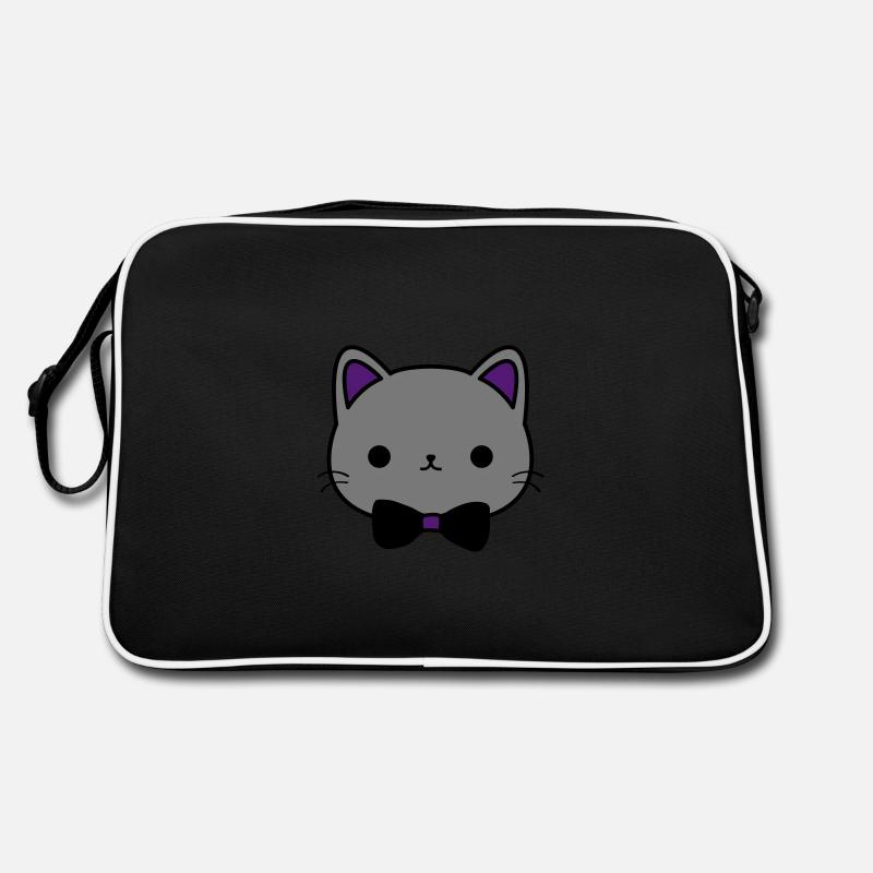 cute cat Retro Bag