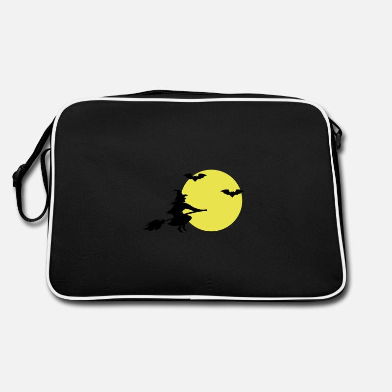 witch bats Retro Bag