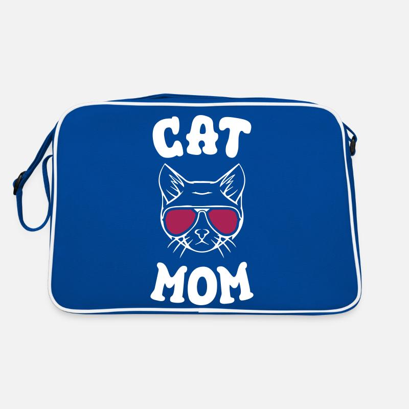 Cat Mom Retro Tasche