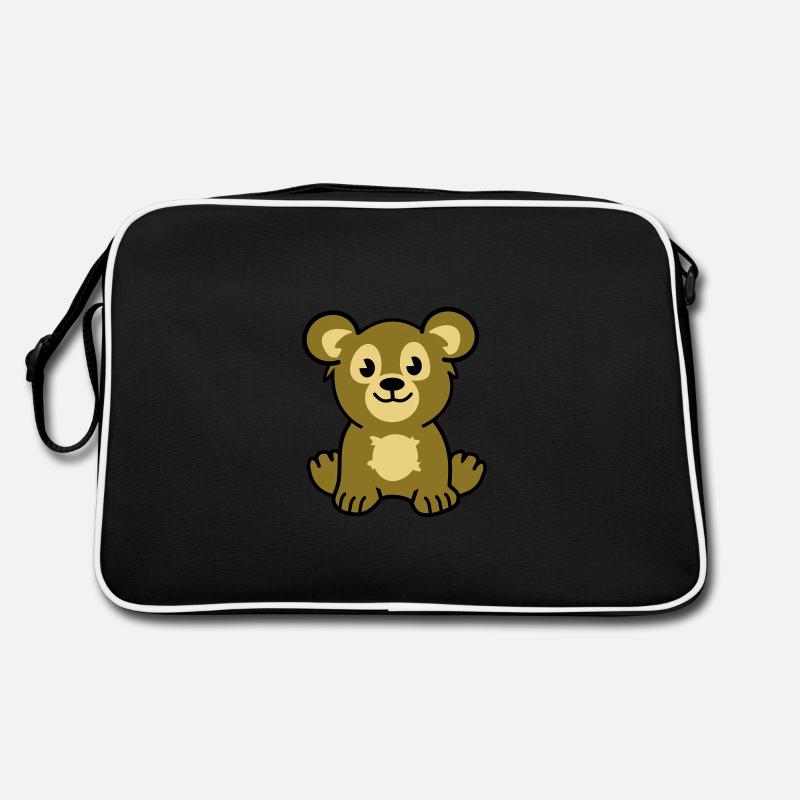 Cute bear Retro Bag