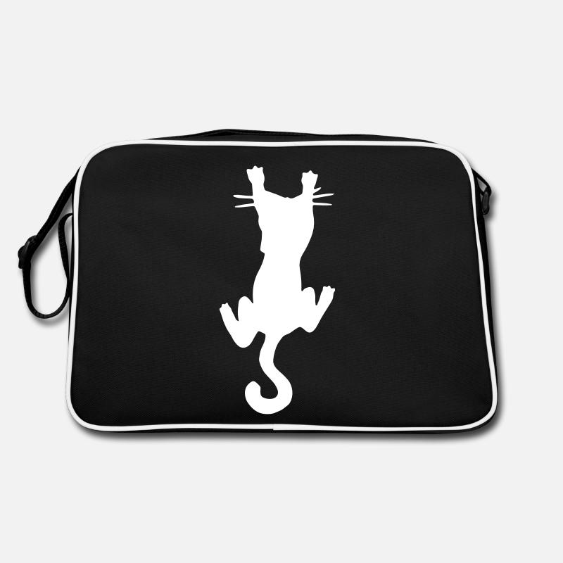 Chat drôle / chat drôle - griffe - amour de chat Sac Retro