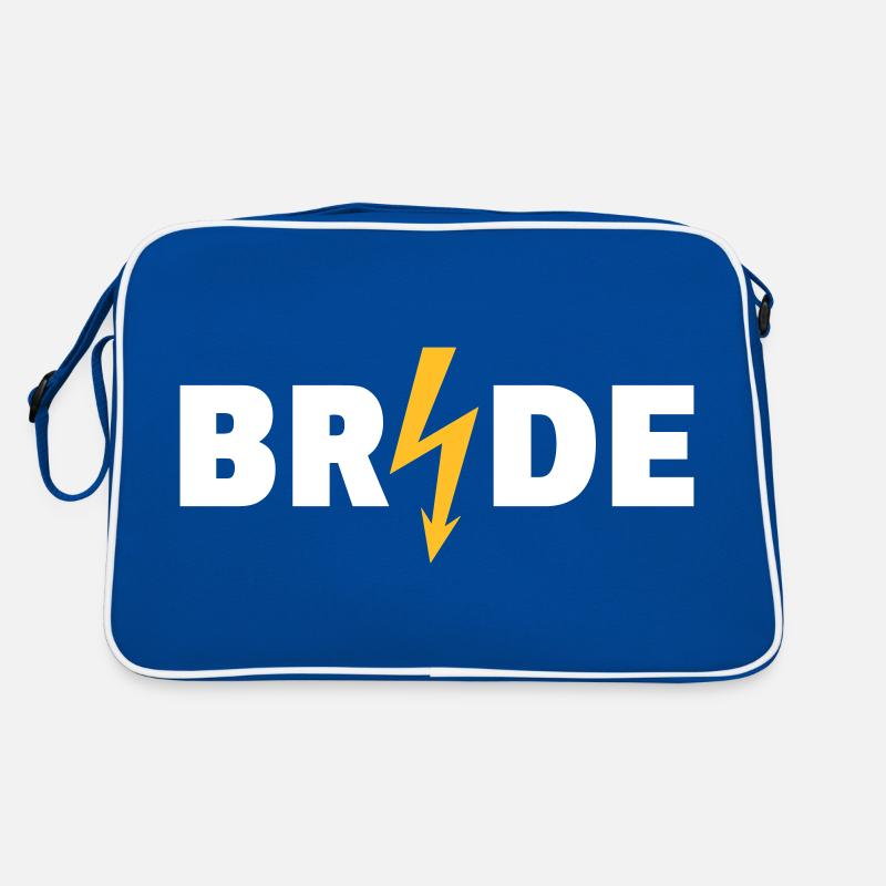 Bride Flash (Braut / JGA / Polterabend / NEG) Retro Tasche