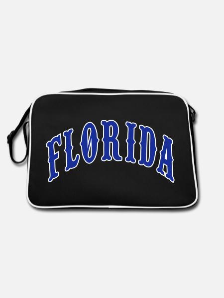 Florida - Retro Tasche - Schwarz/Weiß