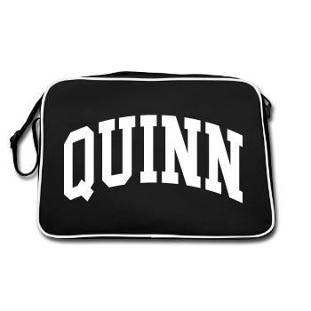 Quinn - Sac Retro - noir/blanc - Dos