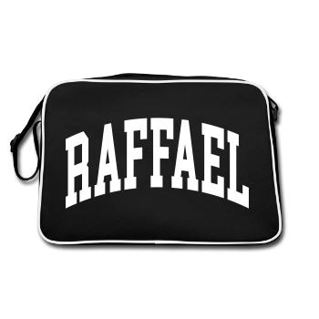 Raphael - Sac Retro - noir/blanc - Dos