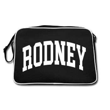 Rodney - Sac Retro - noir/blanc - Dos