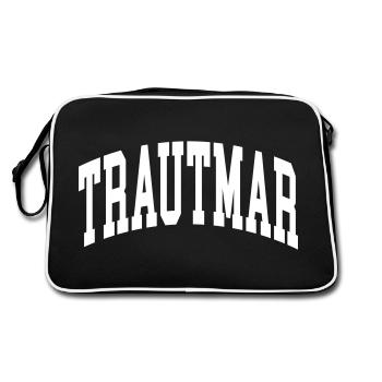 Anne - Retro Bag - black/white - Back
