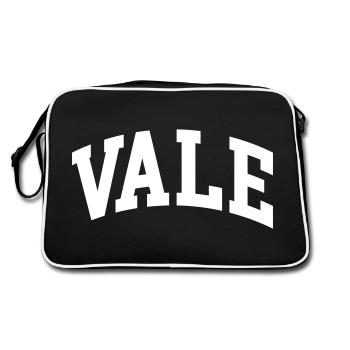 Vallée - Sac Retro - noir/blanc - Dos