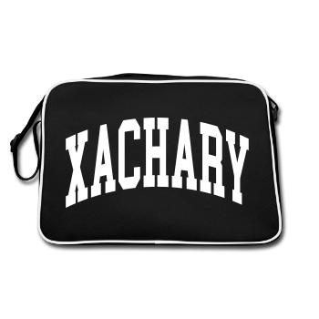 Xachaire - Sac Retro - noir/blanc - Dos