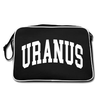 Uranus - Sac Retro - noir/blanc - Dos