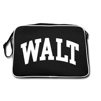 Walt - Sac Retro - noir/blanc - Dos