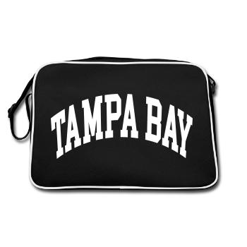 Tampa Bay - Retro Bag - black/white - Back