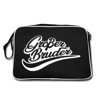 Big Brother New Handwriting - Sac Retro - noir/blanc - Dos