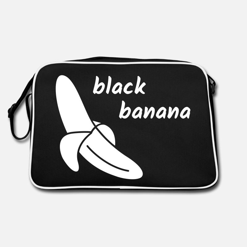 Banane noire Sac Retro