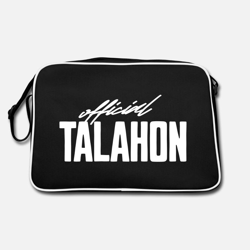 Official Talahon - Retro Tasche - Schwarz/Weiß