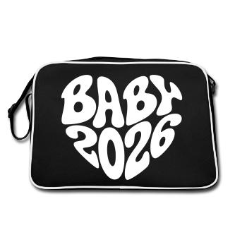 Bébé 2026 - Sac Retro - noir/blanc - Dos