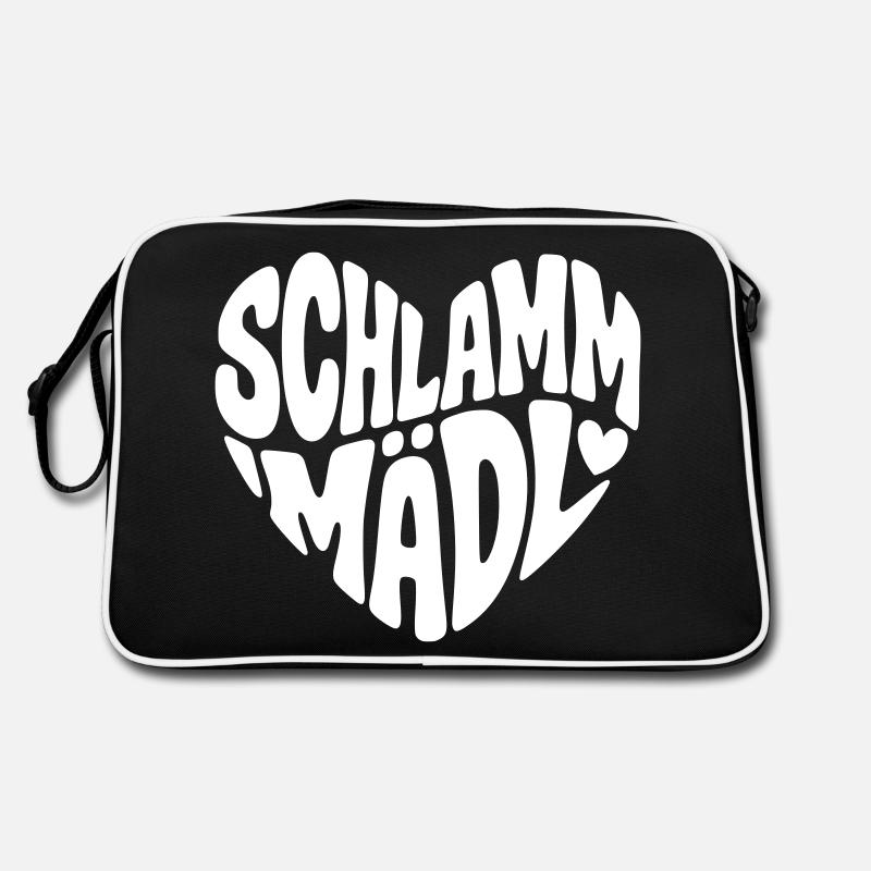 Schlamm Mädel Retro Tasche