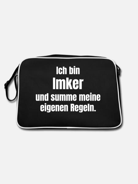 Beekeeper - Retro Bag - black/white - Back