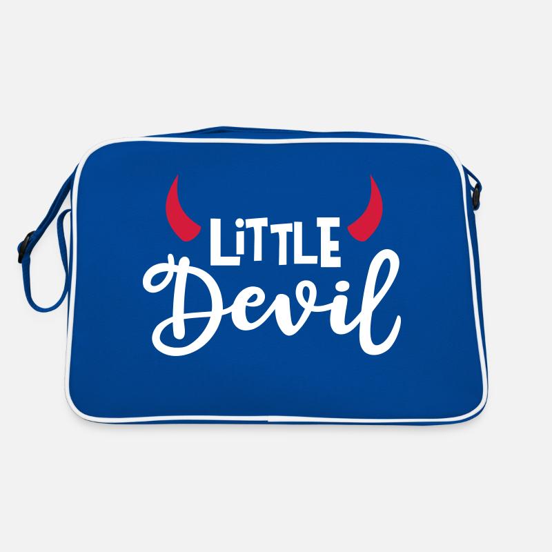 Little Devil Teufelshörner Teufel Hörner Teufelin Retro Tasche