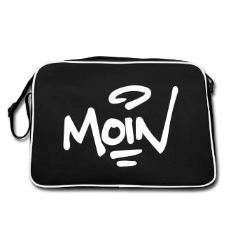Moin - Sac Retro - noir/blanc - Dos