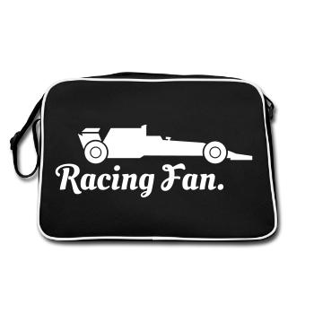 Racing Fan Motorsport - Retro Bag - black/white - Back