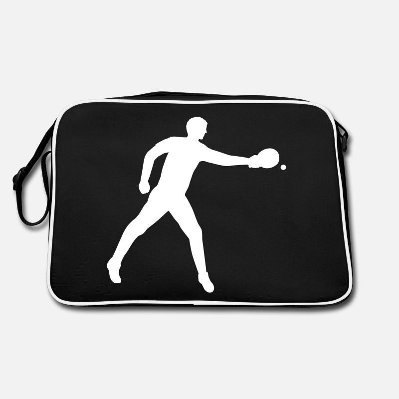 Joueurs de tennis de table Sac Retro