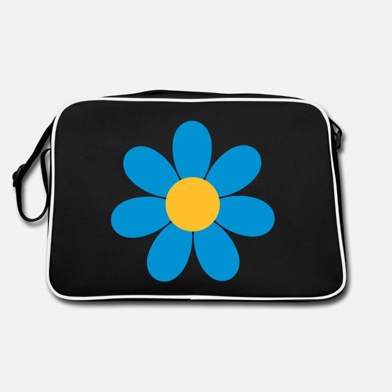 Gänseblümchen Blume Retro Tasche