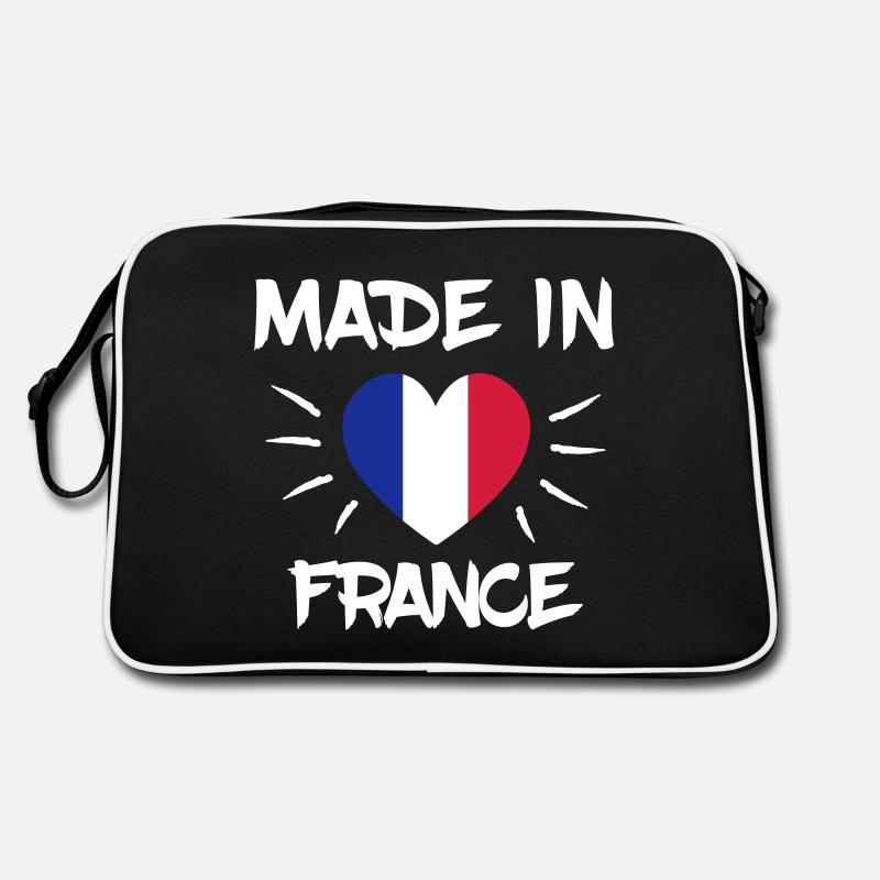 France - Sac Retro - noir/blanc