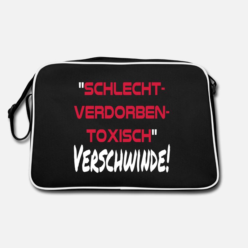 verschwinde Retro Tasche