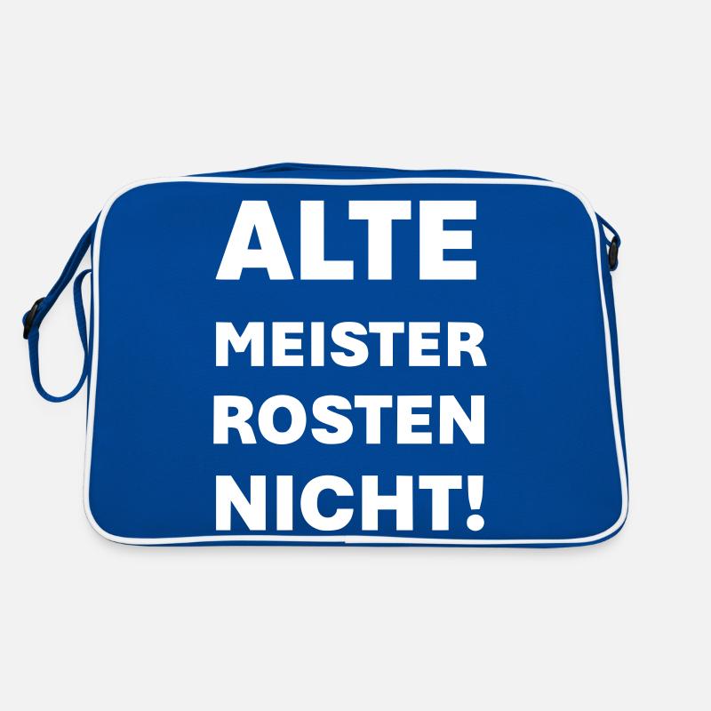 Old masters don't rust Retro Bag