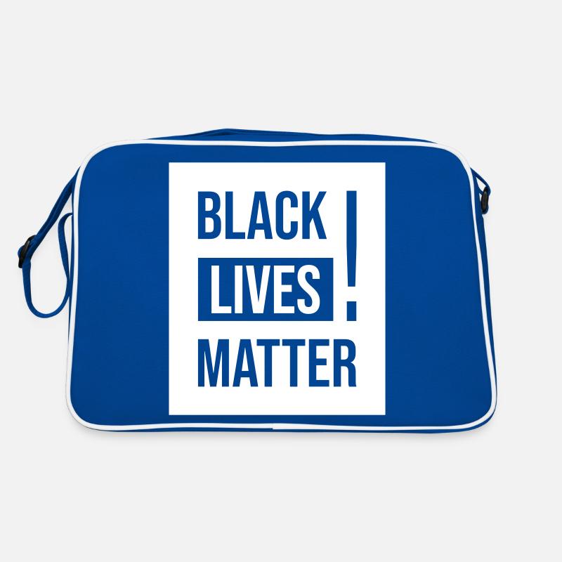 Protest Black Lives Matter Retro Tasche