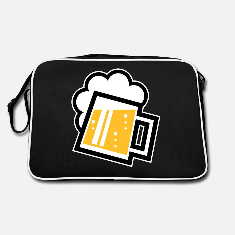 Bayrischer Bierkrug (Bier / Maßkrug / R / / / 3C) Retro Tasche
