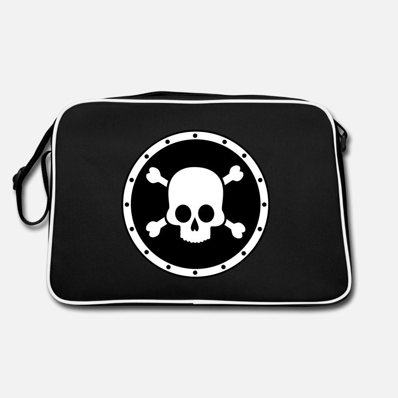 Pirat - Schädel Retro Tasche