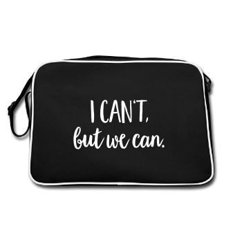 Travail d’équipe - Sac Retro - noir/blanc - Dos
