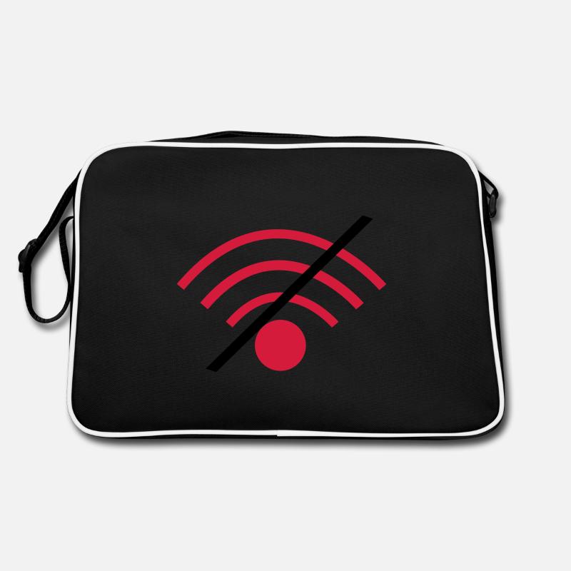 Kein Wlan Retro Tasche