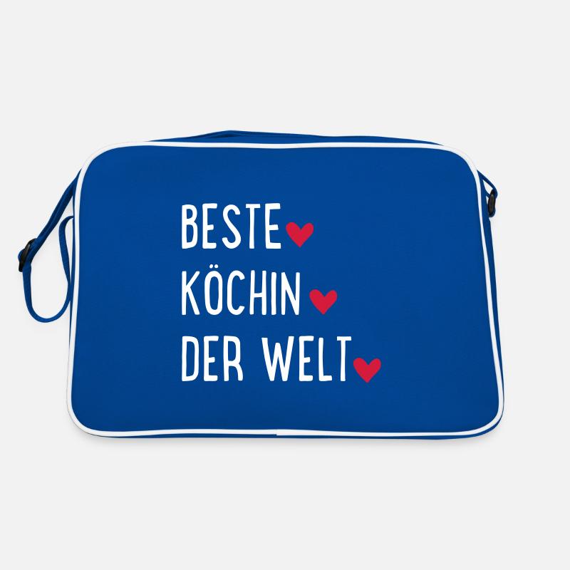 Beste Köchin der Welt Retro Tasche